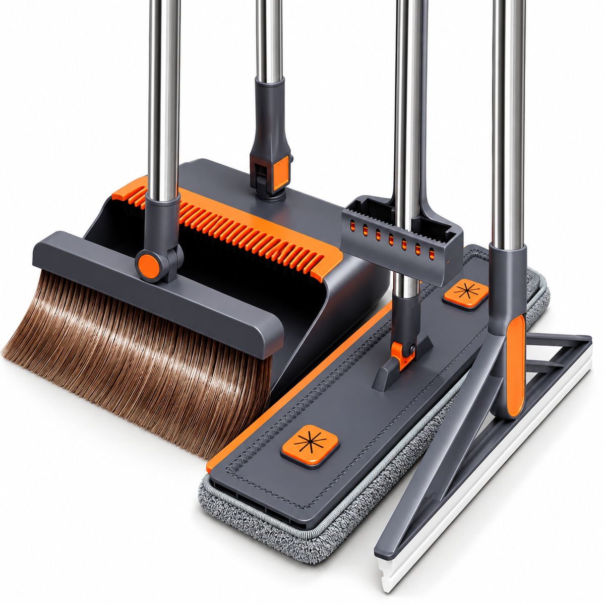 4-Piece Foldable Cleaning Set - PRE-ORDER