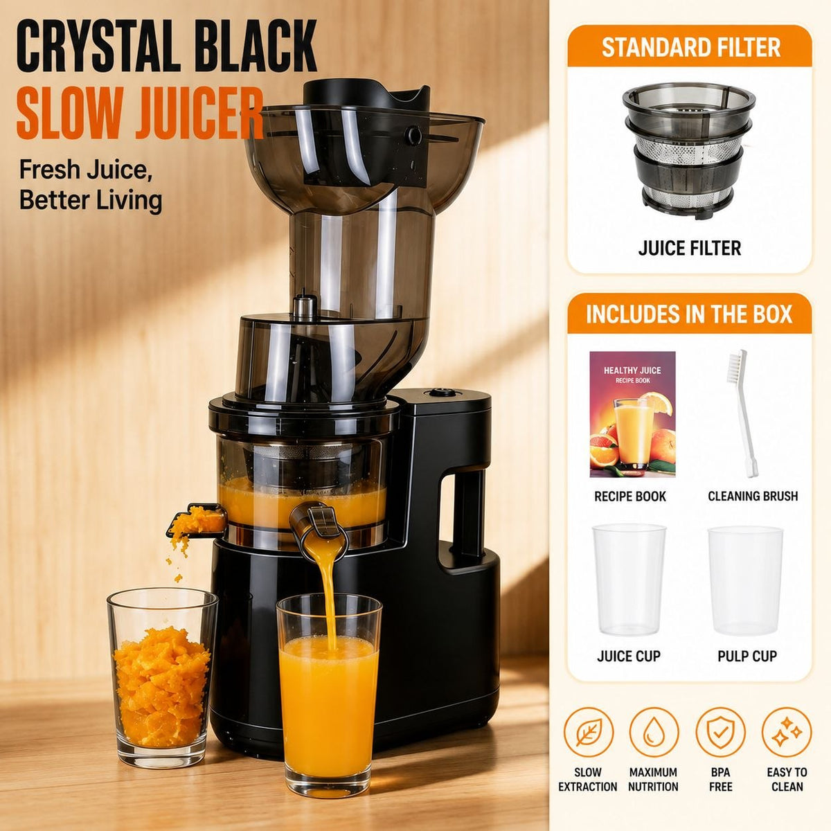 Slow Juicer - PRE-ORDER