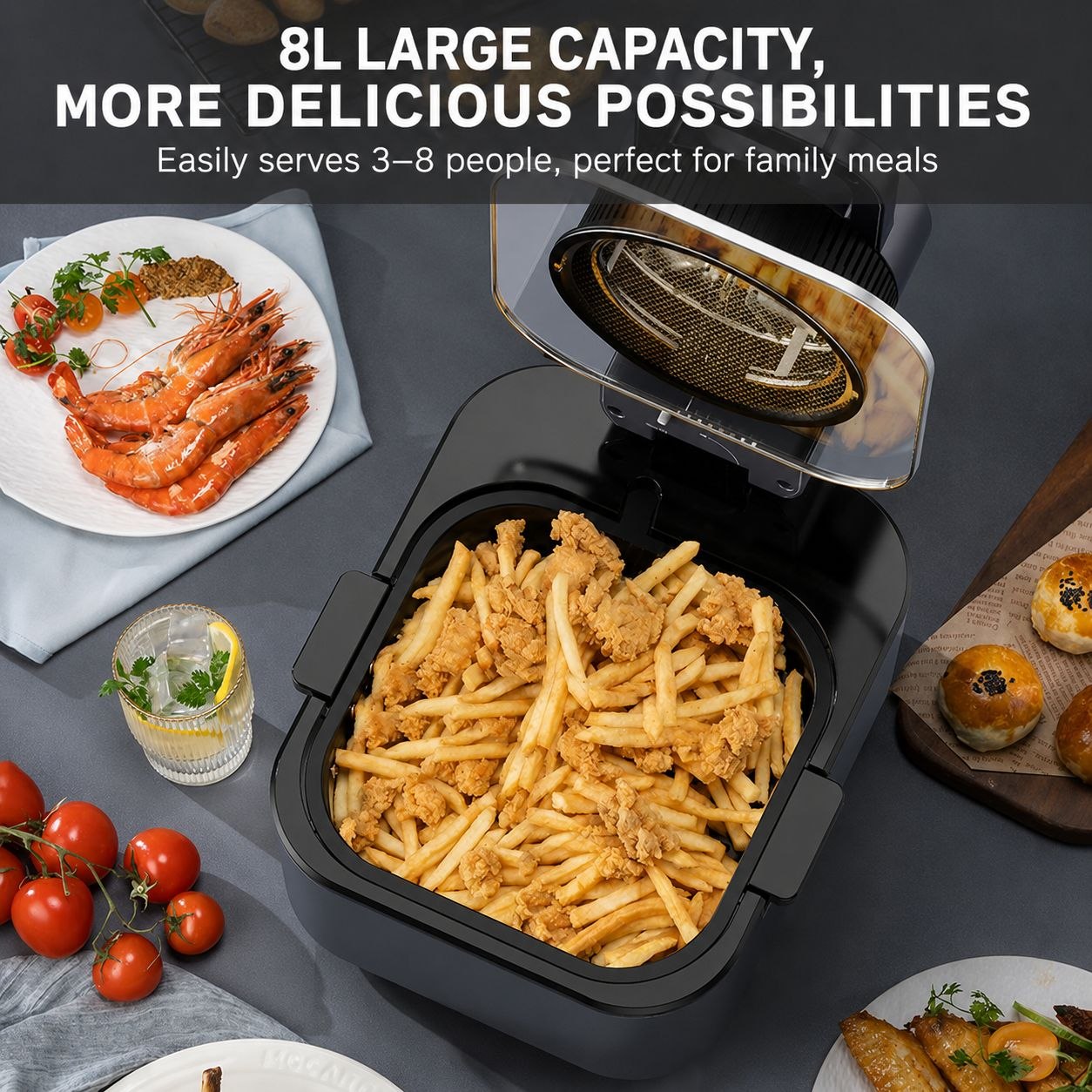 8L Monda Multi-Function Air Fryer - PRE-ORDER