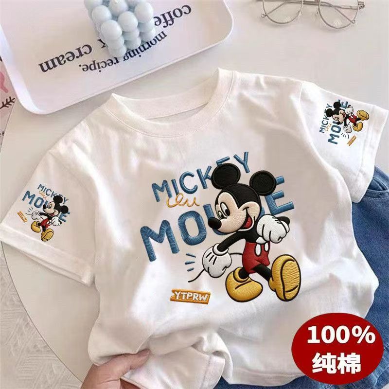 Mickey Mouse Boys' Pure Cotton Short Sleeve T-Shirt - PRE-ORDER