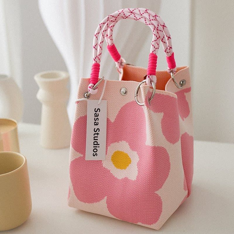 Mini Knitted Tote bag for Women - PRE-ORDER