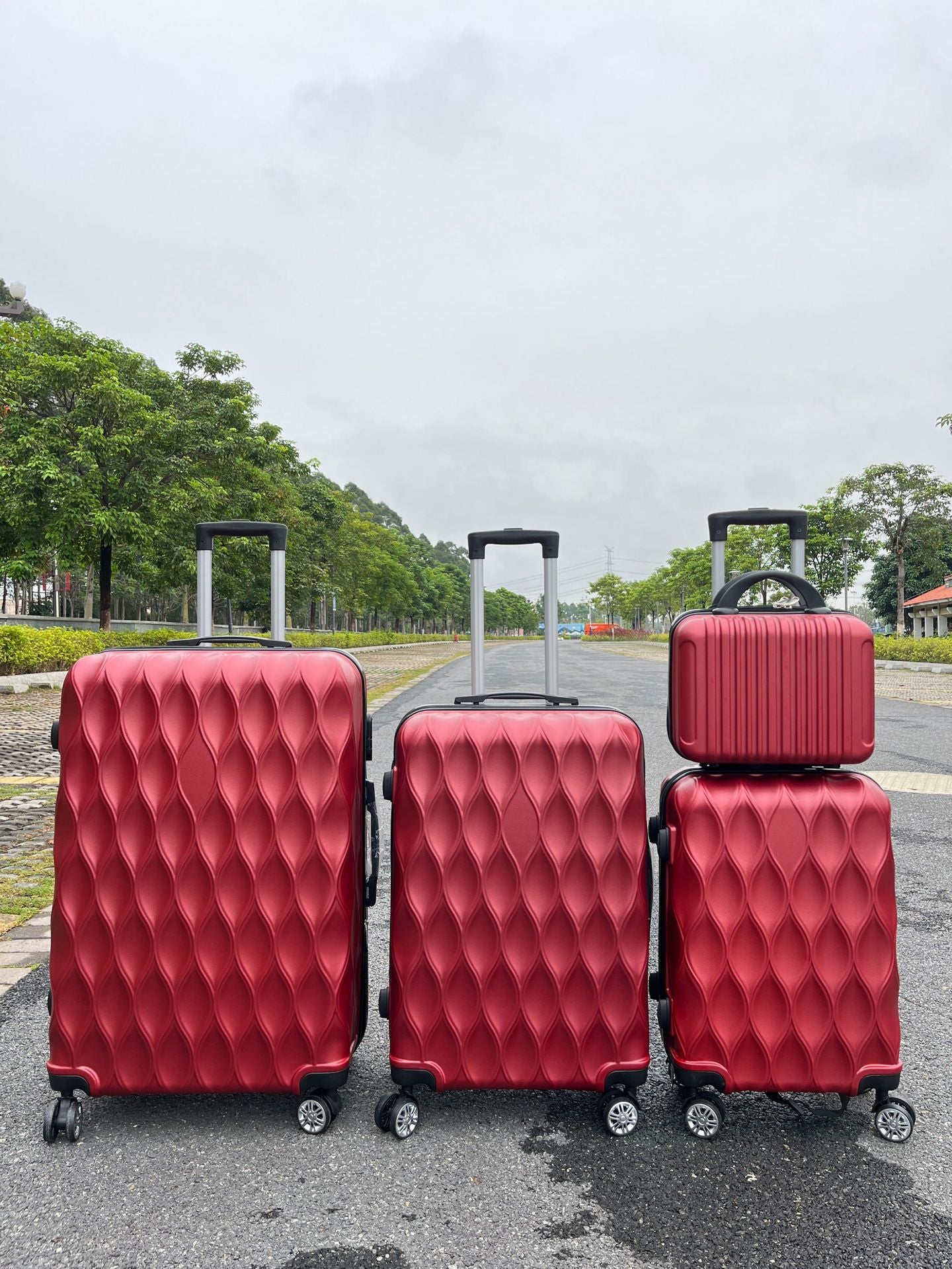 4-Piece Lightweight Luggage Set