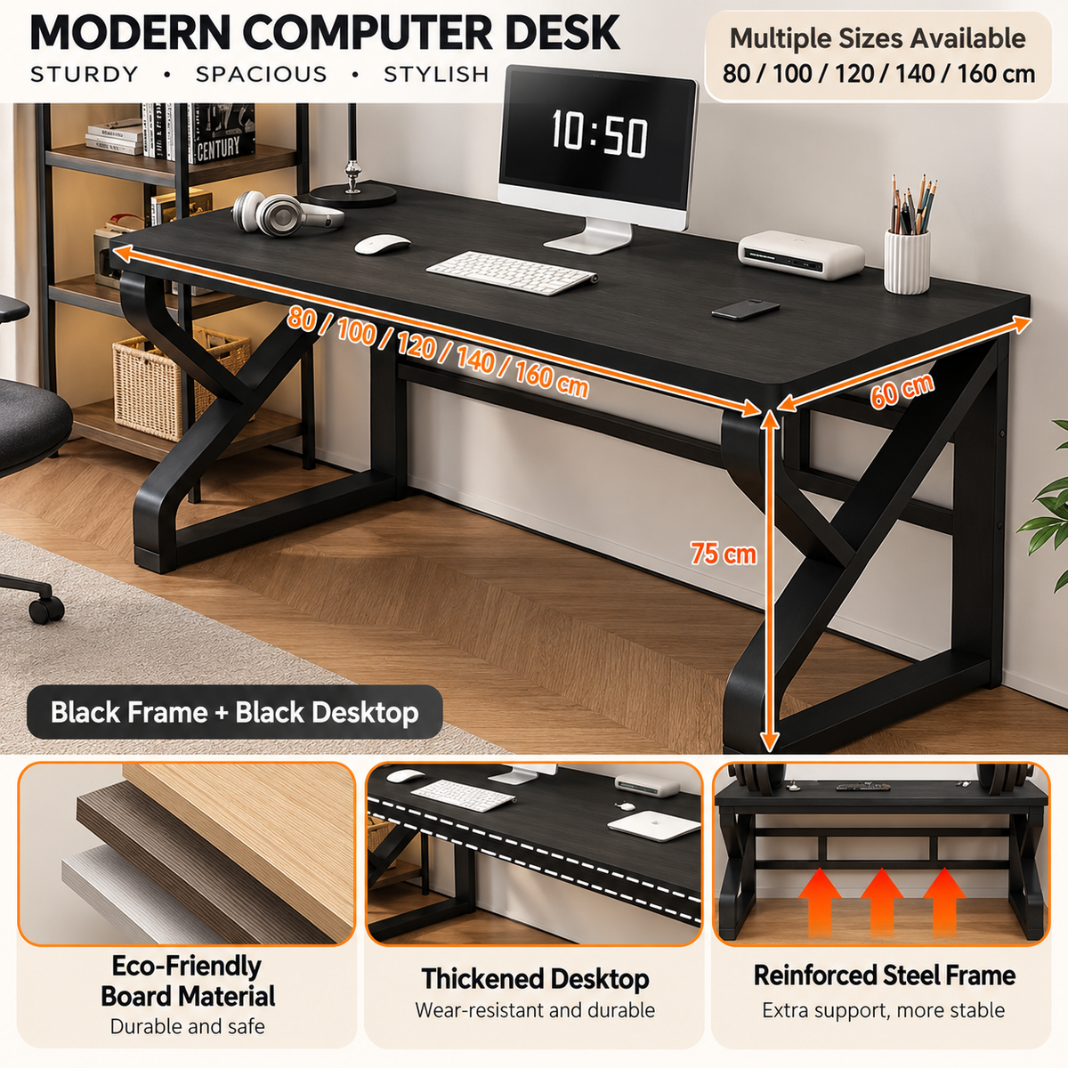 Modern Computer & Gaming Desk - PRE-ORDER