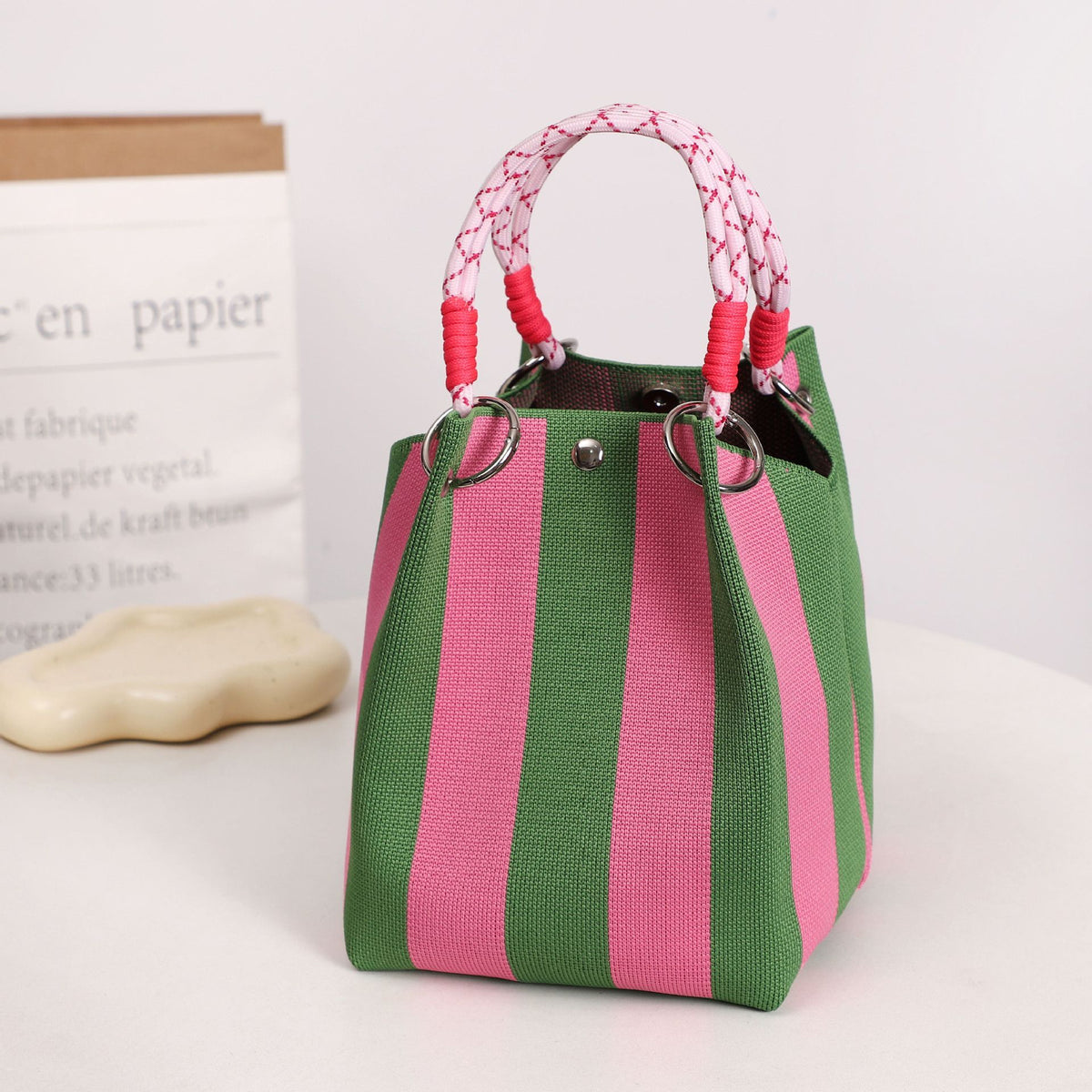Mini Knitted Tote bag for Women - PRE-ORDER
