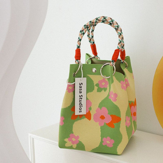 Mini Knitted Tote bag for Women - PRE-ORDER